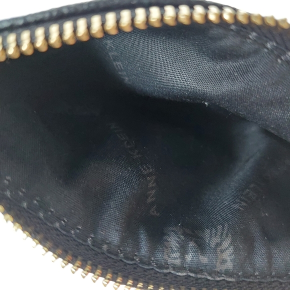 Anne Klein Black Quilted Pouch - Picture 4 of 5
